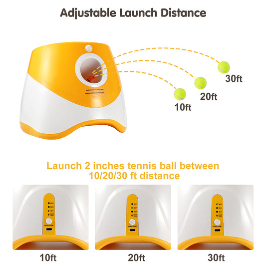 Automatic Throwing Machine  Pet Outdoor Toy Ball Dog Tennis Launcher  Dog Walking Tool